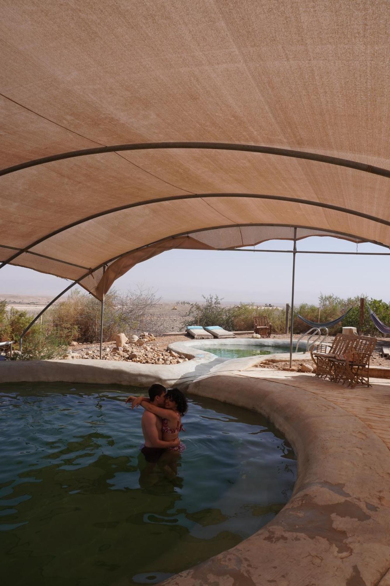 Desert Days Mud Cabin'S Resort Tzukim Exterior foto
